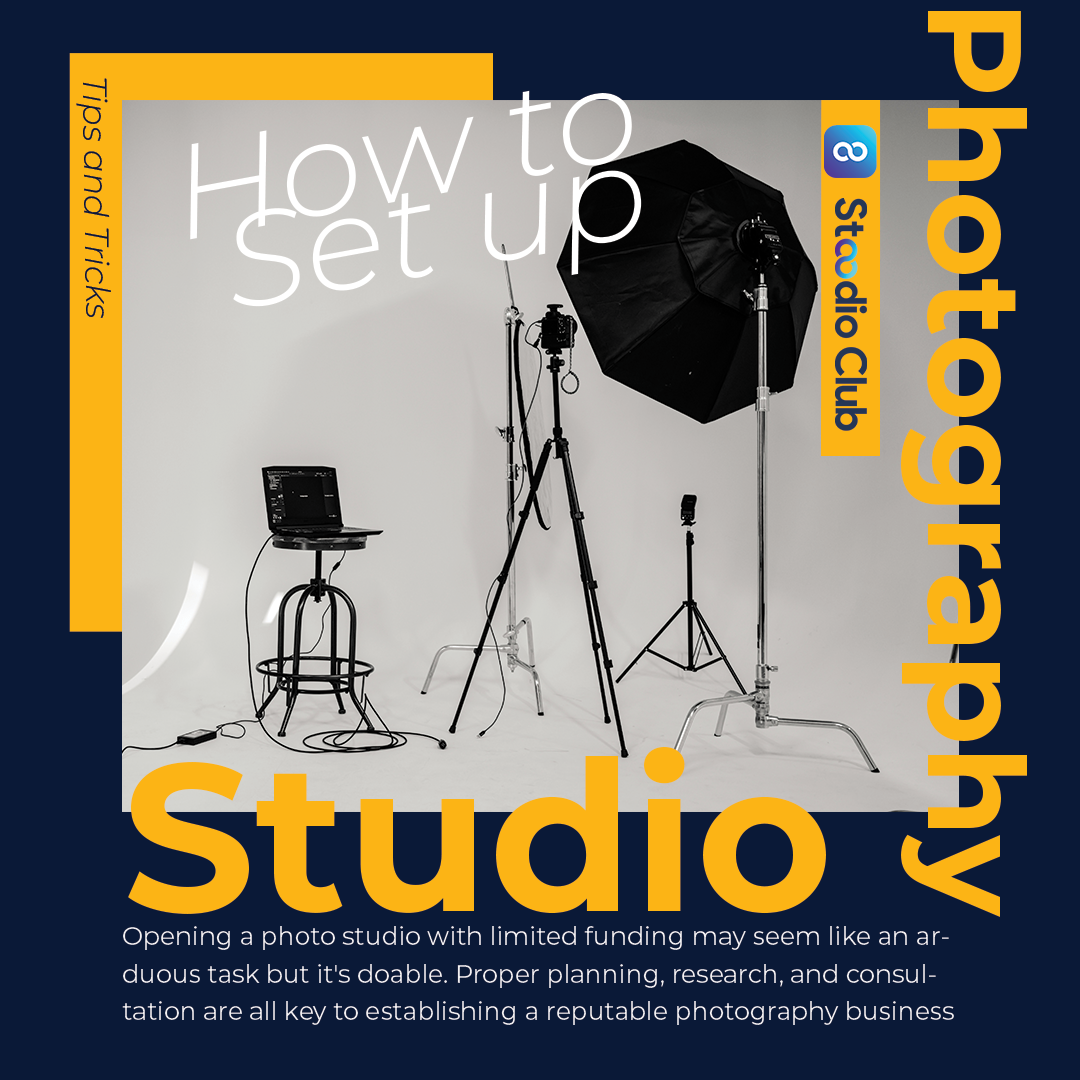 How to Set Up a Photo Studio With Limited Funding